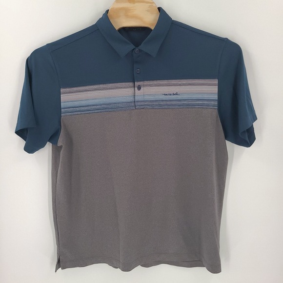 Travis Mathew Other - Travis Mathew Shirt Mens Extra Large Gray Polo Performance Activewear Golf